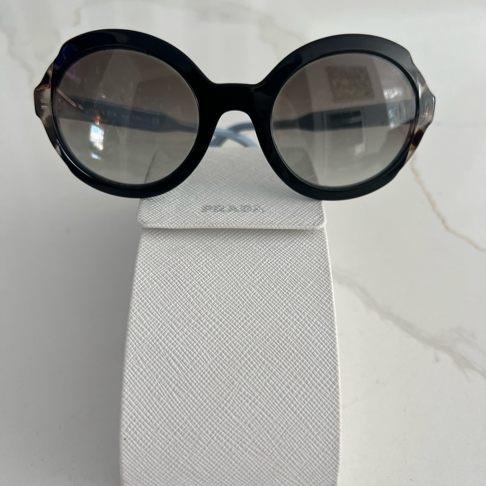 Prada Black Oversized Sunglasses